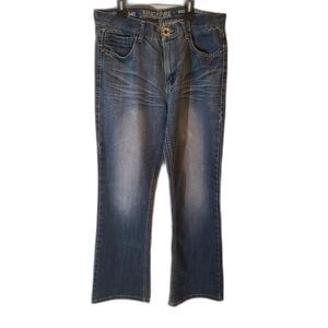 Ring of Fire Downtown Los Angeles Bootcut High St Jeans Size 33 x 32